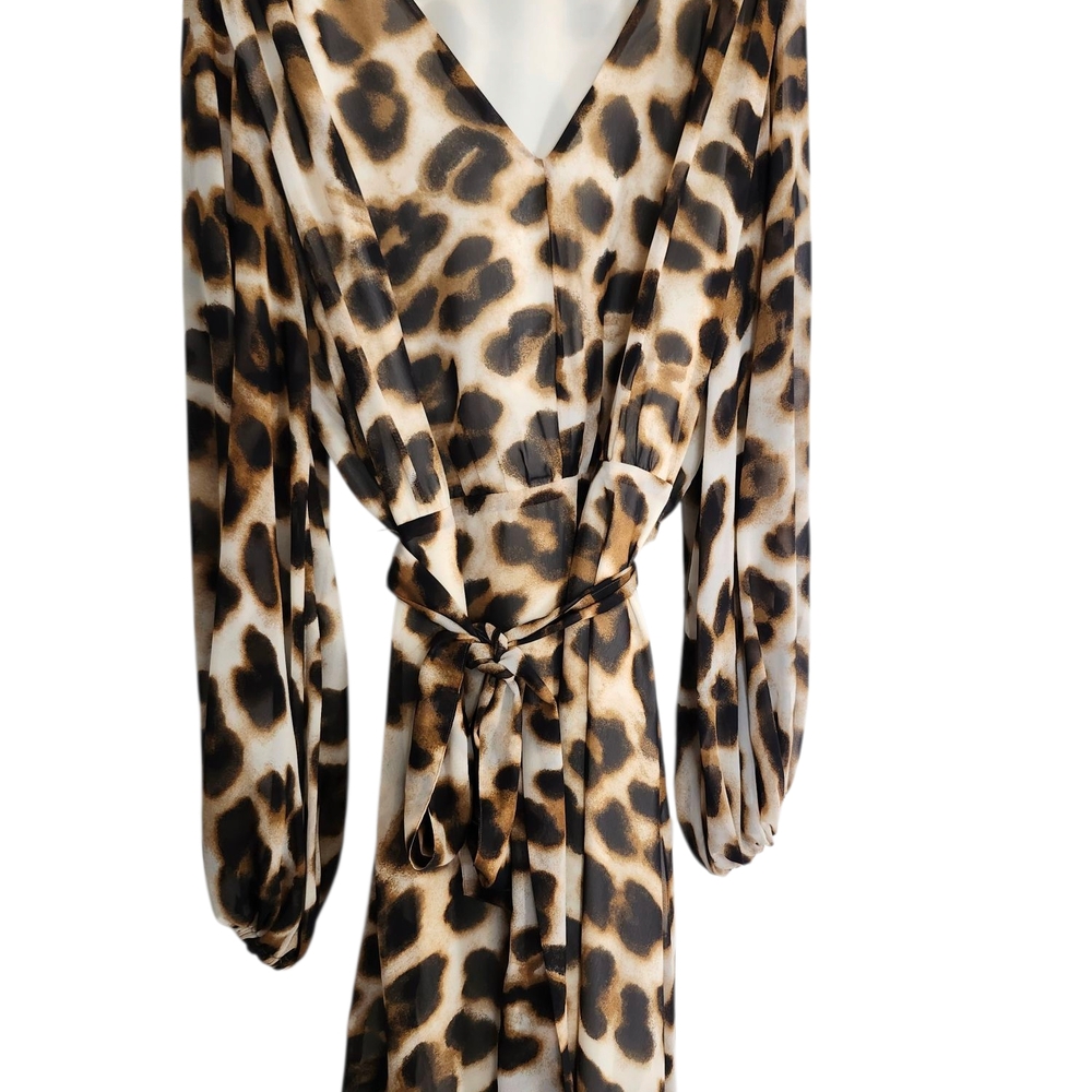 New York & Company Animal Print Dress
